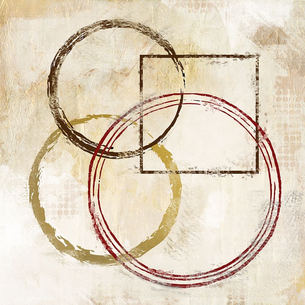 Circles and Squares 2 art print by Kimberly Allen for $57.95 CAD