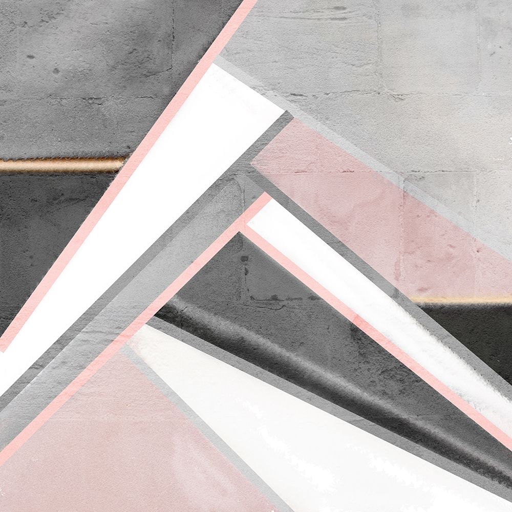Blush Geo art print by Kimberly Allen for $57.95 CAD