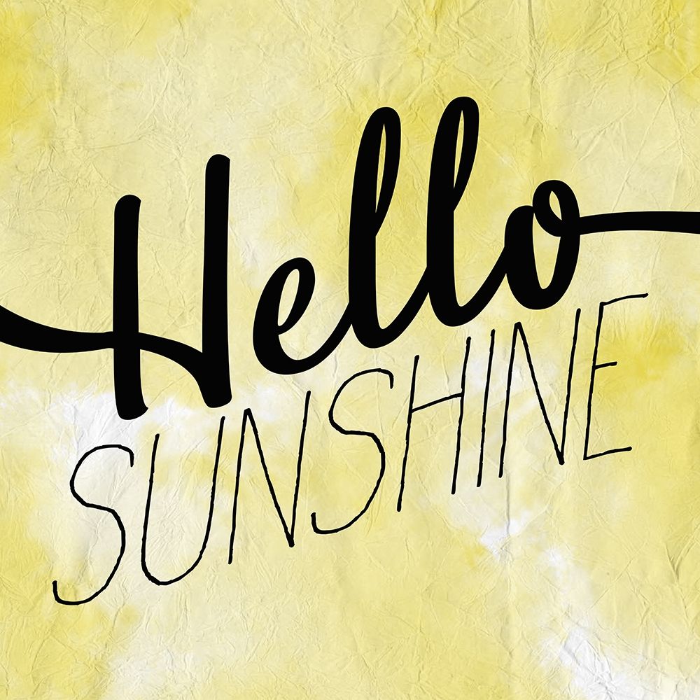 Hello Sunshine art print by Kimberly Allen for $57.95 CAD
