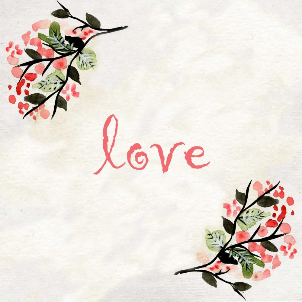 Love art print by Kimberly Allen for $57.95 CAD
