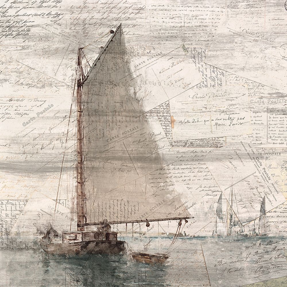 Sailing 2 art print by Kimberly Allen for $57.95 CAD