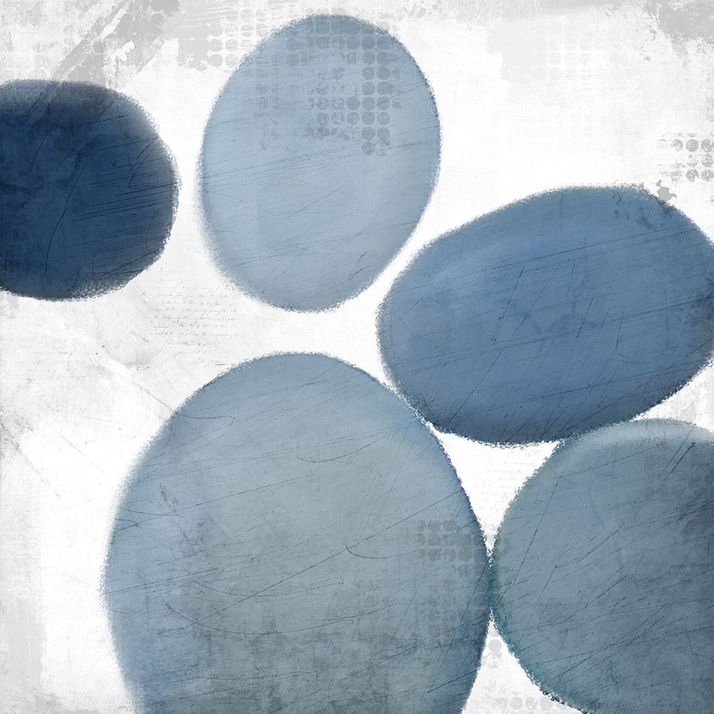 Geo Blue 1 art print by Kimberly Allen for $57.95 CAD