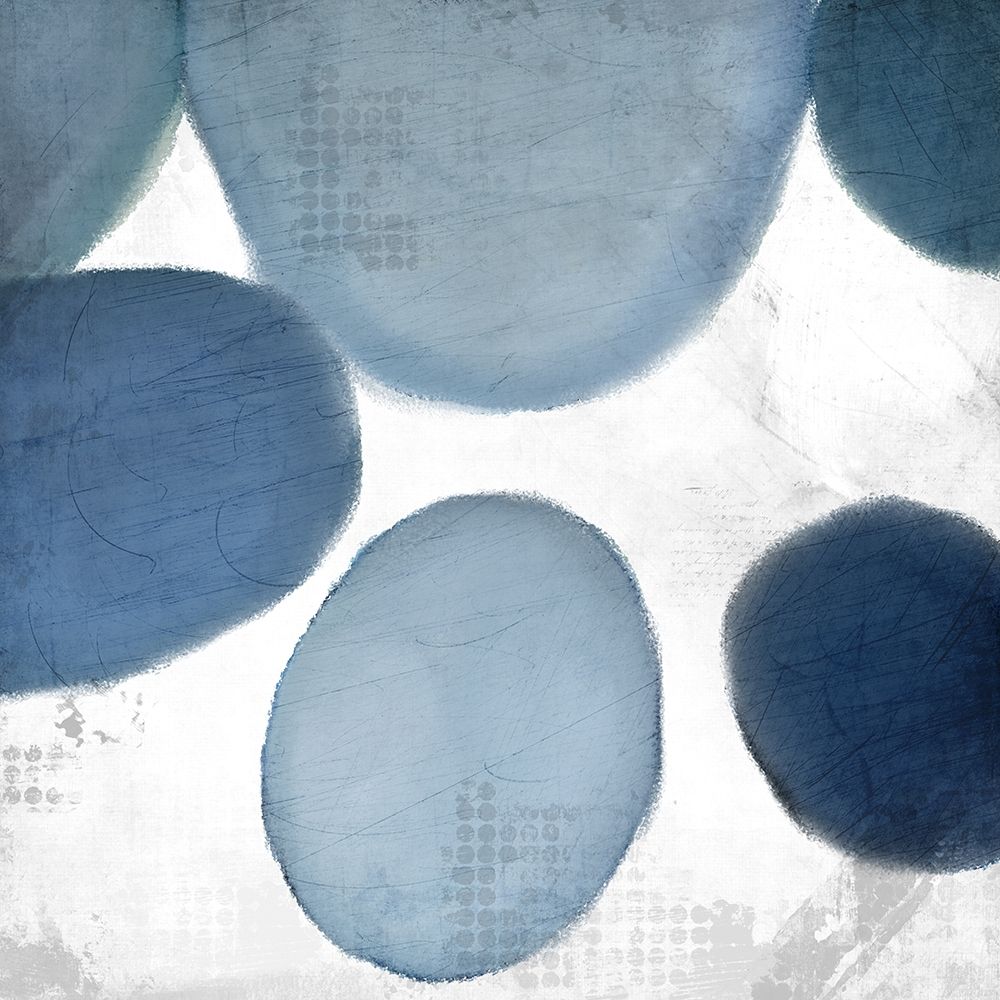 Geo Blue 2 art print by Kimberly Allen for $57.95 CAD