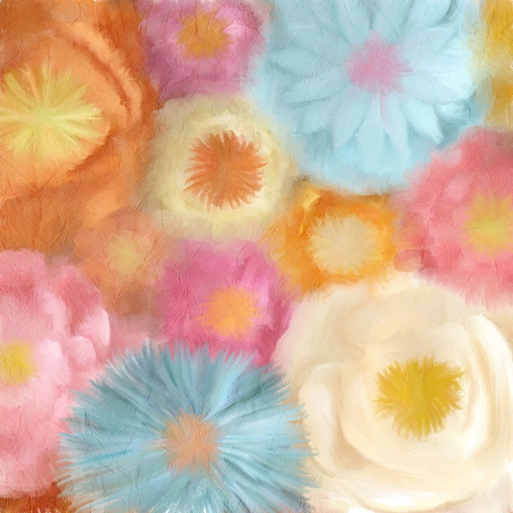 Cluster of Blooms 1 art print by Kimberly Allen for $57.95 CAD