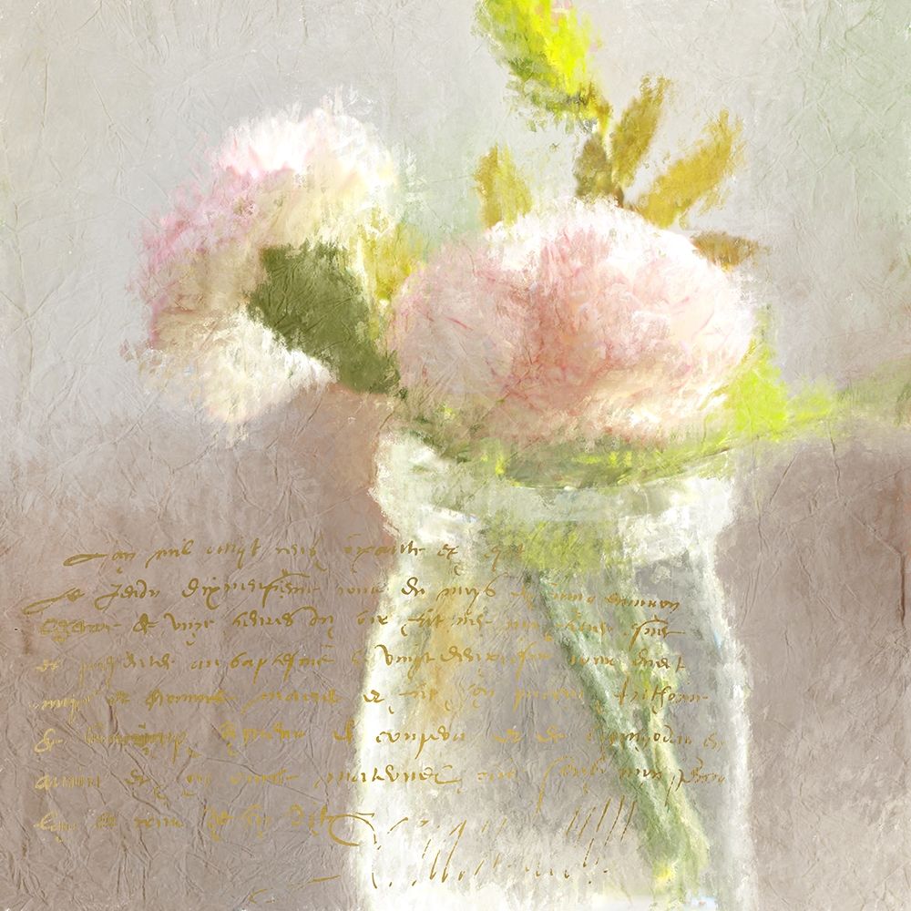 Peonies Pink art print by Kimberly Allen for $57.95 CAD