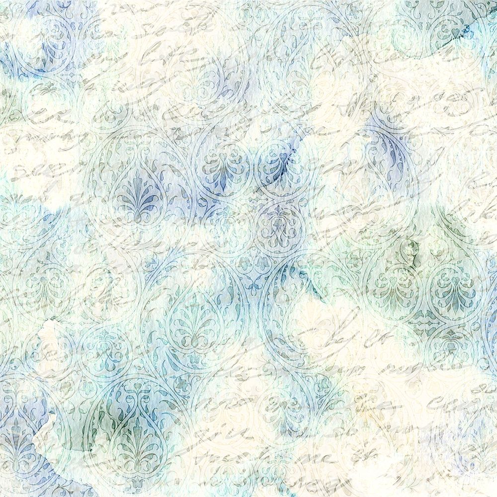 Watercolor Floral Pattern art print by Kimberly Allen for $57.95 CAD