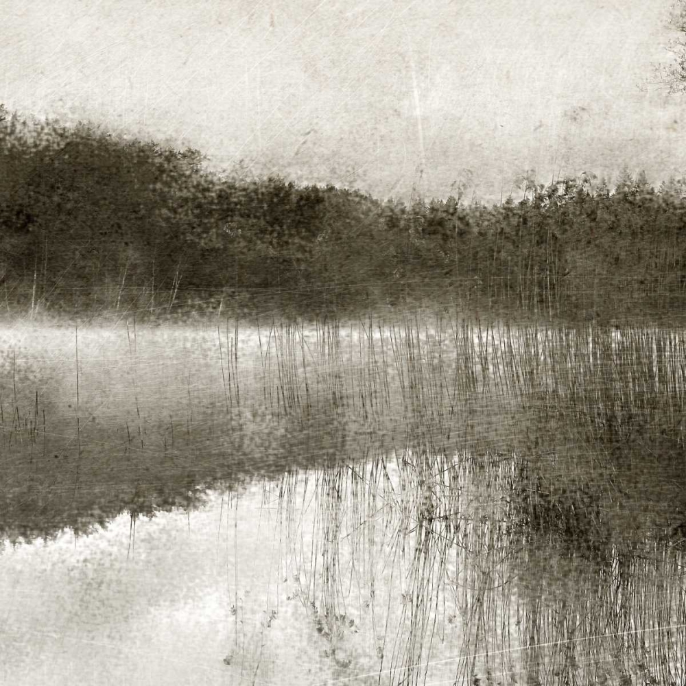 Misty Morning on the Lake art print by Kimberly Allen for $57.95 CAD
