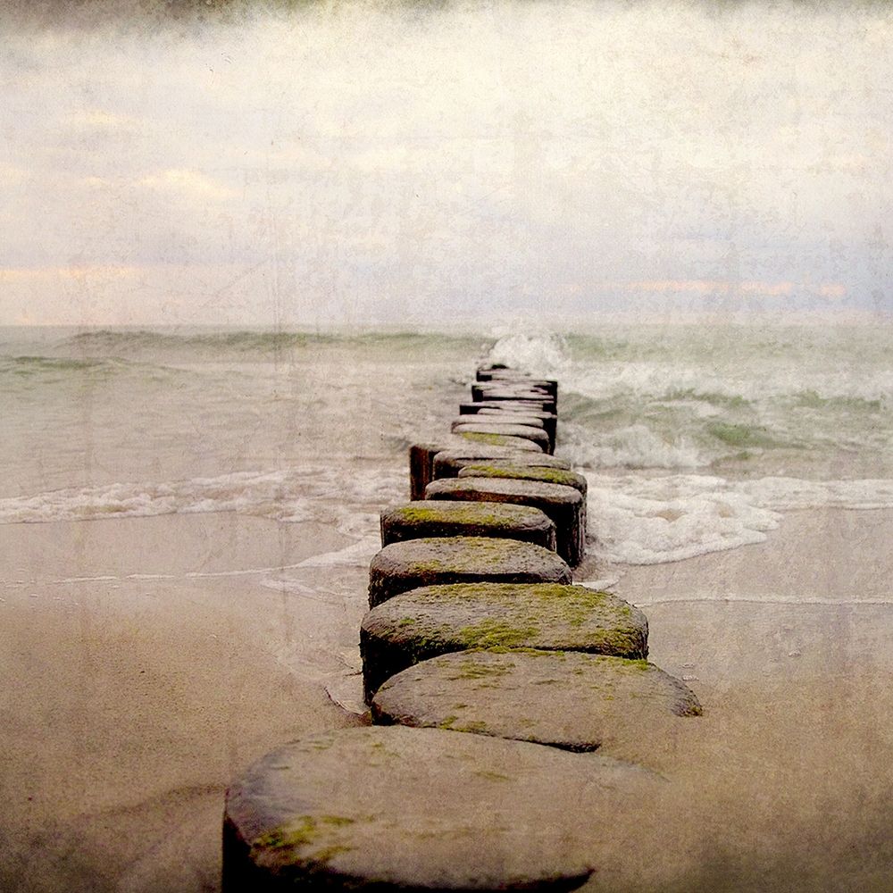 Dusk at the Beach art print by Kimberly Allen for $57.95 CAD