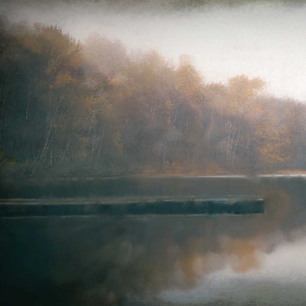 Cloudy Lake 1 art print by Kimberly Allen for $57.95 CAD