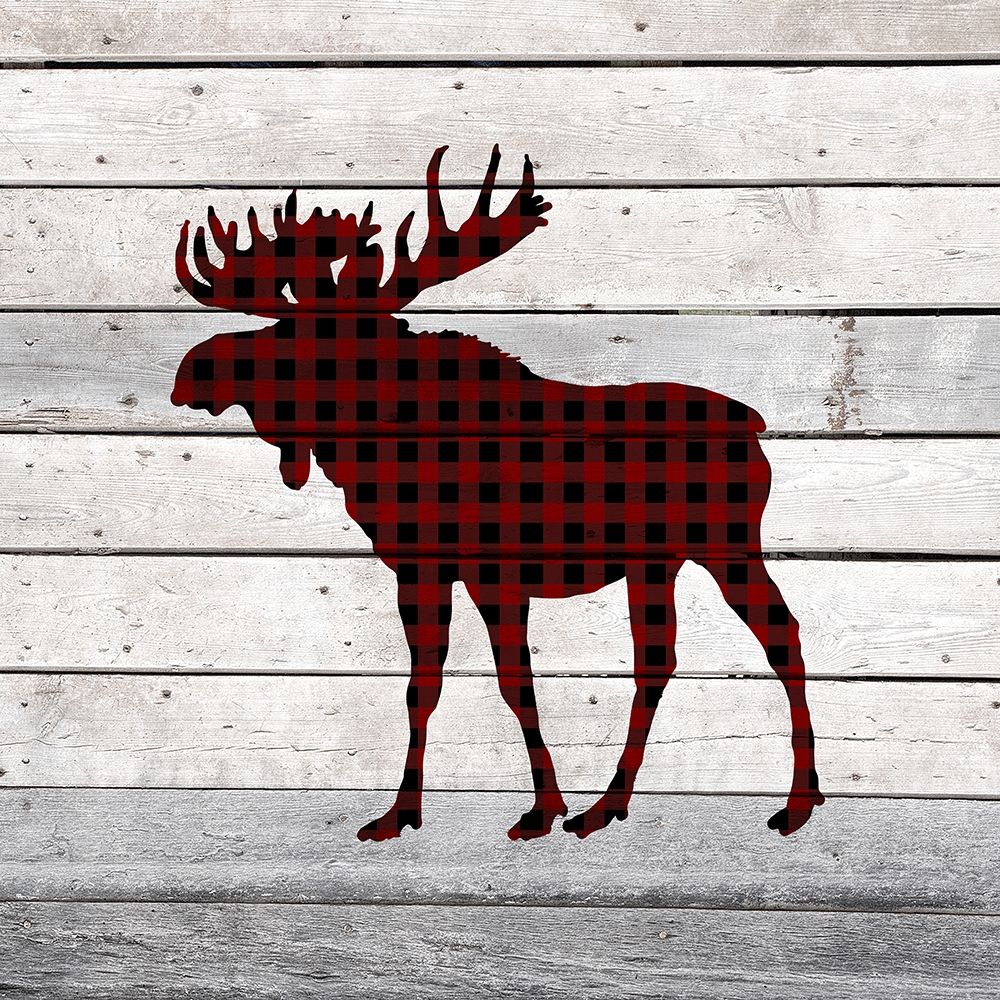 Moose and Bison Landing 2 art print by Kimberly Allen for $57.95 CAD