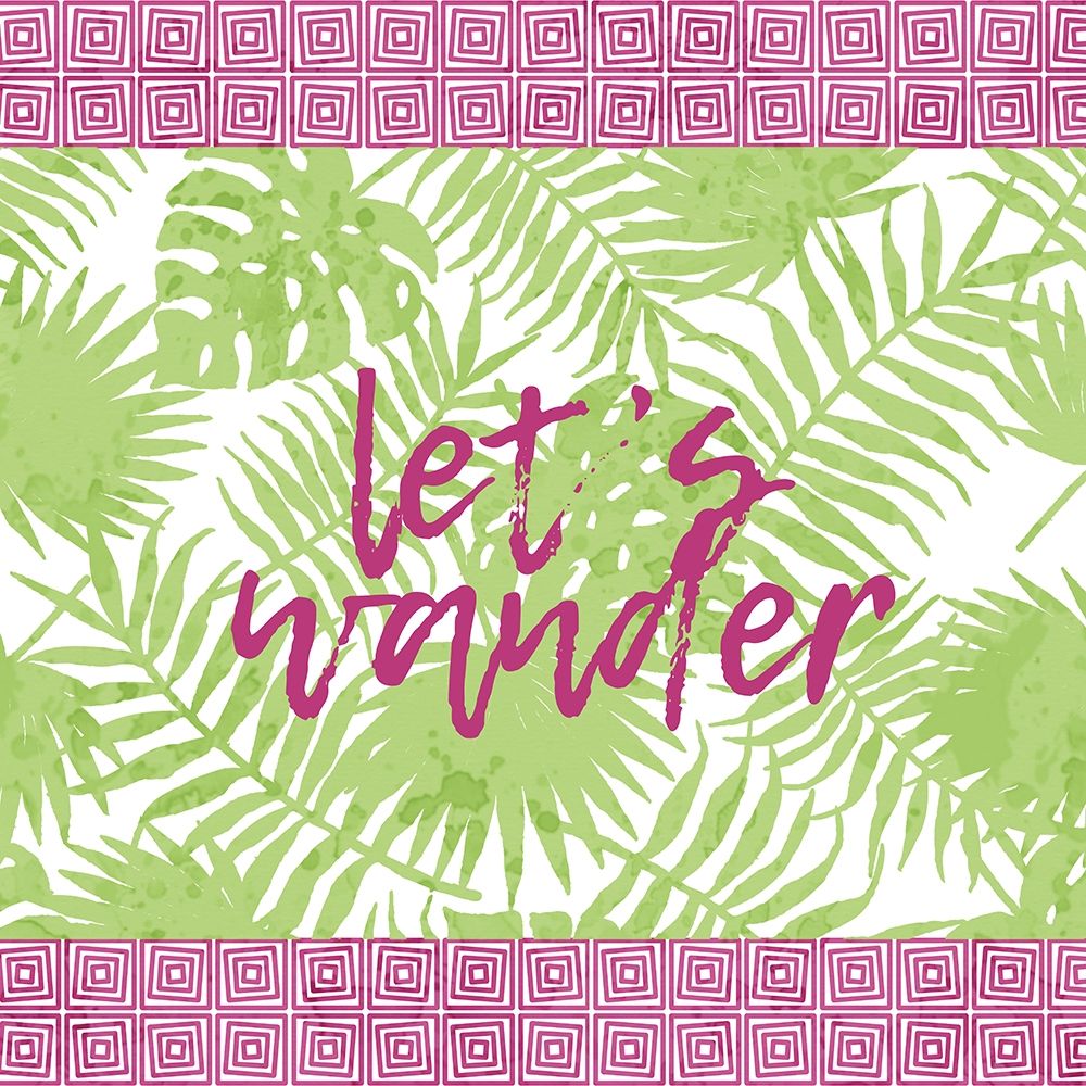 Lets Wander art print by Kimberly Allen for $57.95 CAD