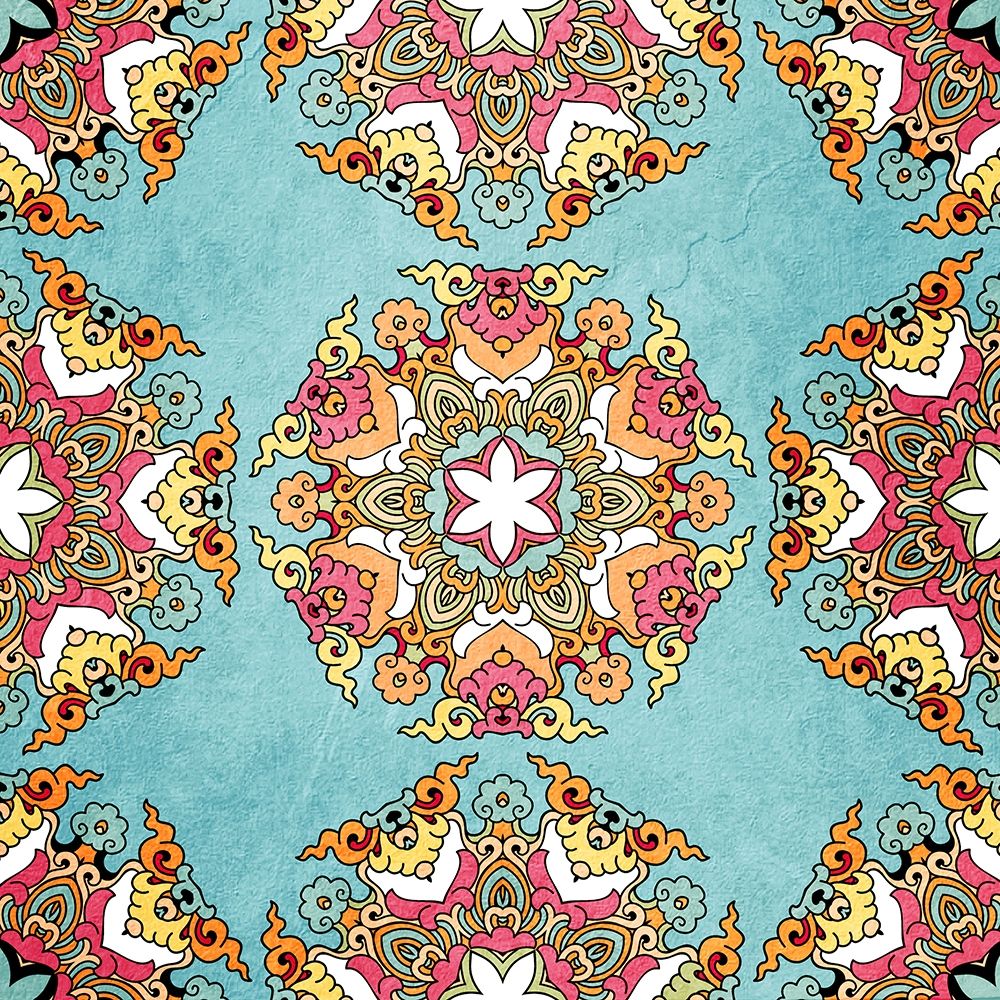 Bright Tile 1 art print by Kimberly Allen for $57.95 CAD