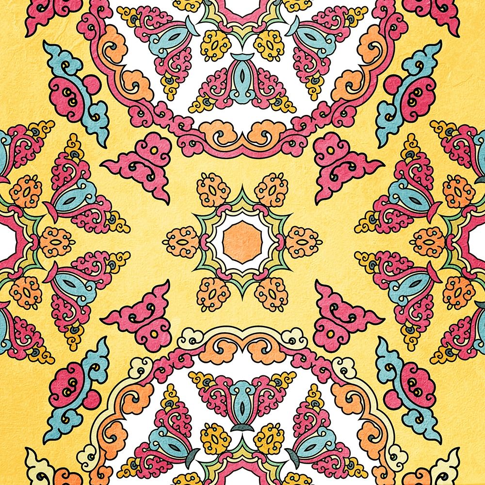 Bright Tile 2 art print by Kimberly Allen for $57.95 CAD