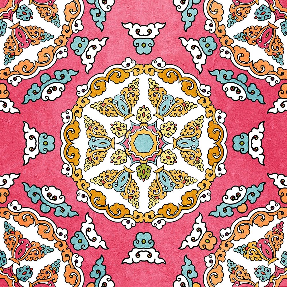 Bright Tile 3 art print by Kimberly Allen for $57.95 CAD