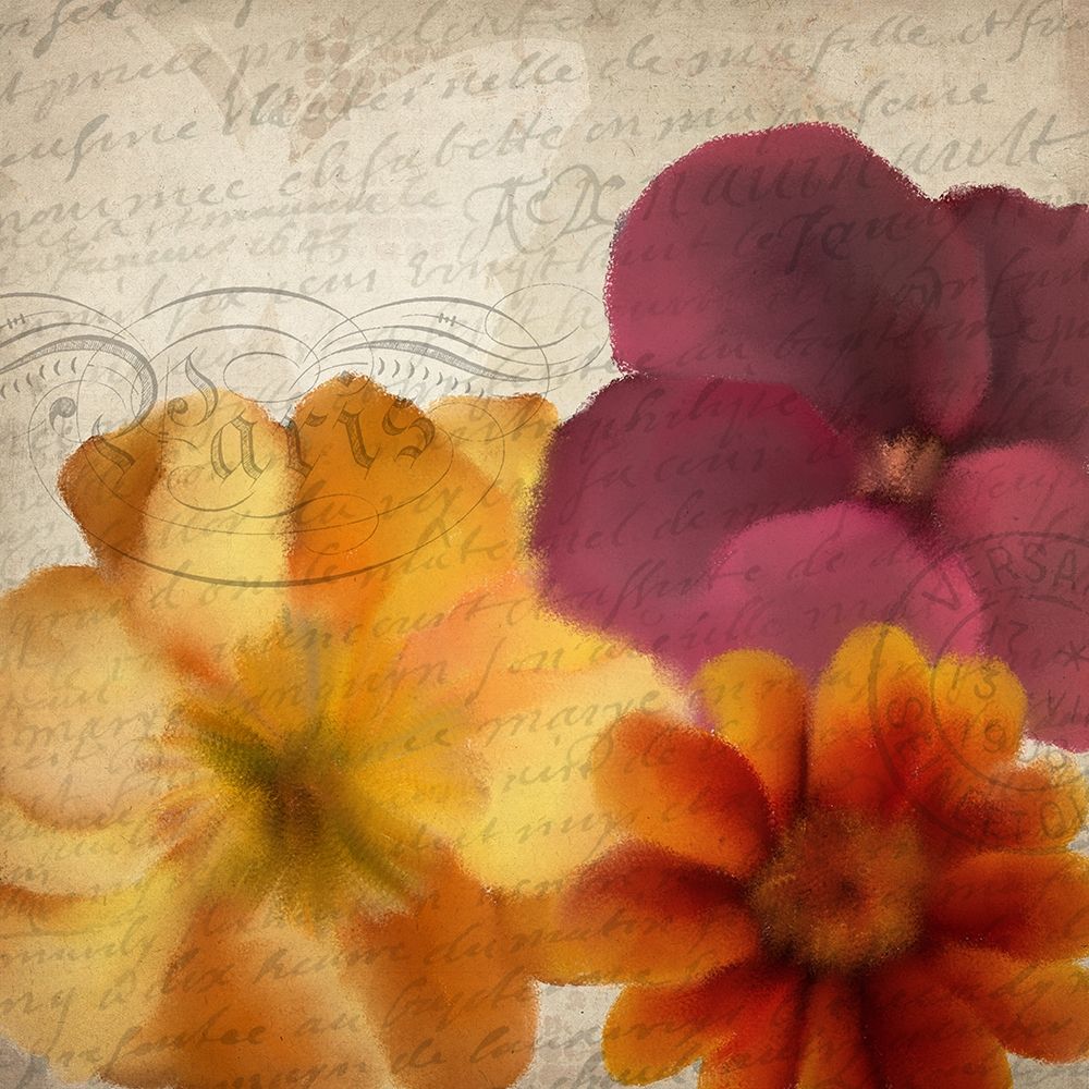 Autumn Blooms 1 art print by Kimberly Allen for $57.95 CAD