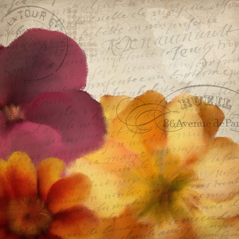 Autumn Blooms 2 art print by Kimberly Allen for $57.95 CAD