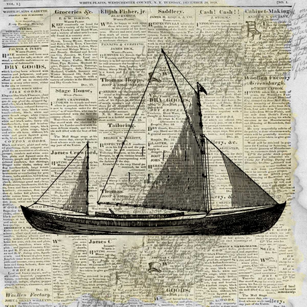 Sailing On Print 1 art print by Kimberly Allen for $57.95 CAD