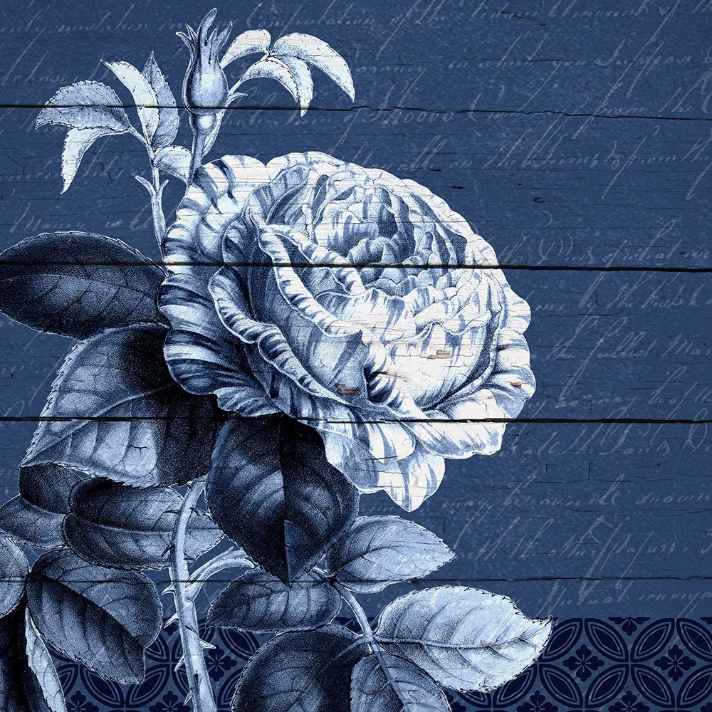 White Indigo 1 art print by Kimberly Allen for $57.95 CAD