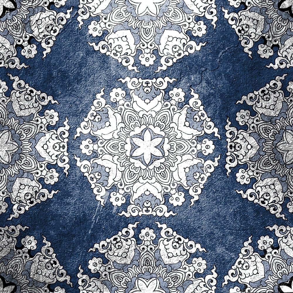 Navy Tiled 1 art print by Kimberly Allen for $57.95 CAD