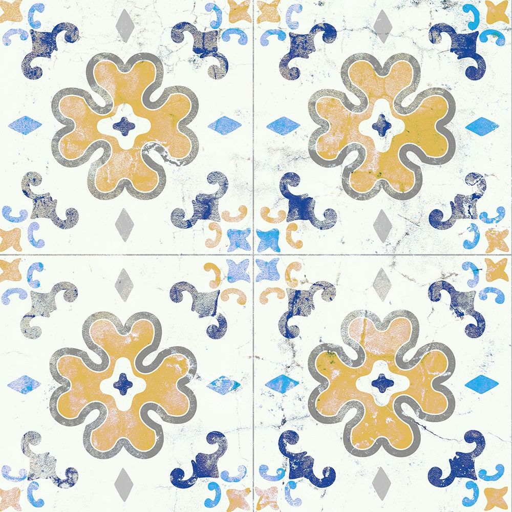 Old Tile 2 art print by Kimberly Allen for $57.95 CAD