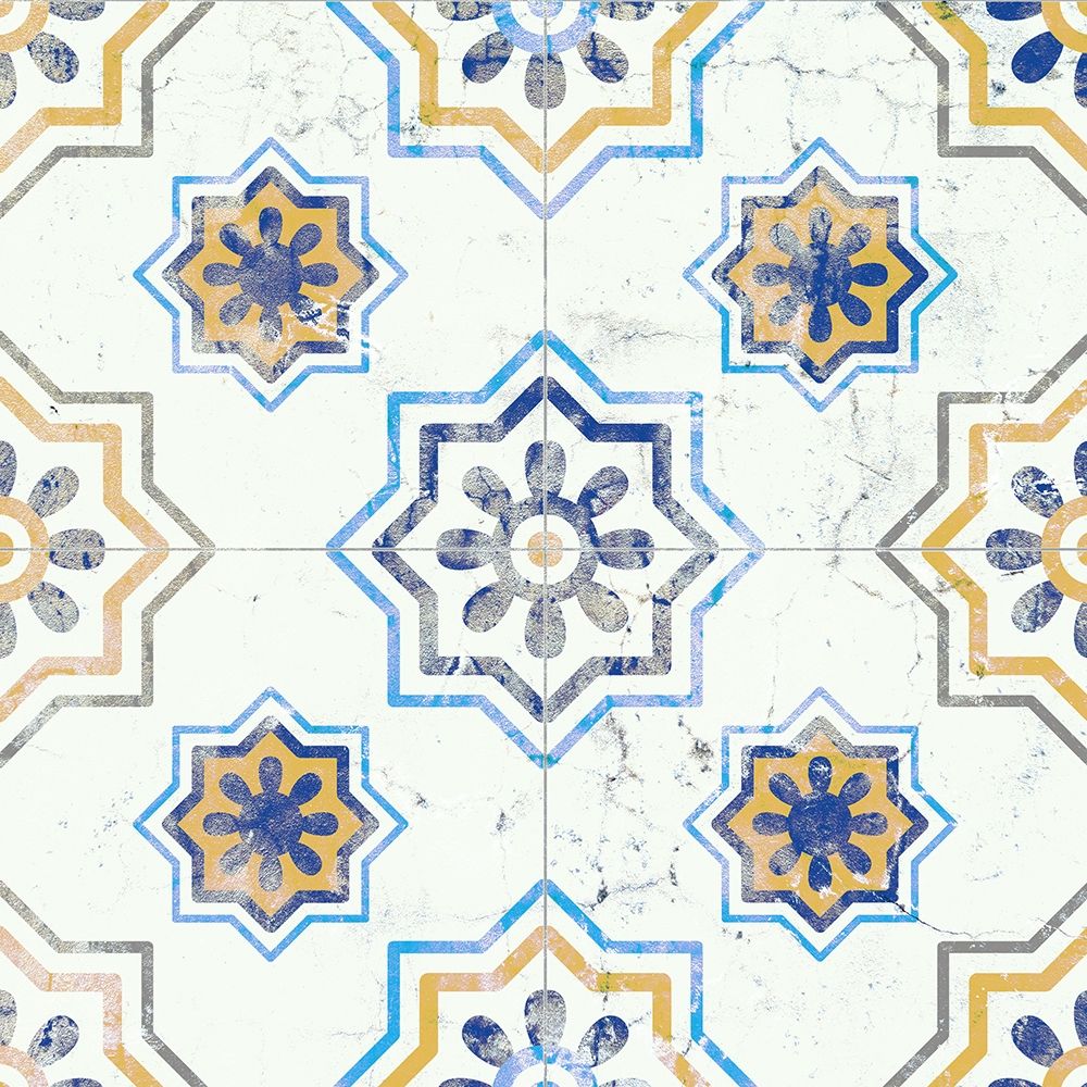 Old Tile 3 art print by Kimberly Allen for $57.95 CAD