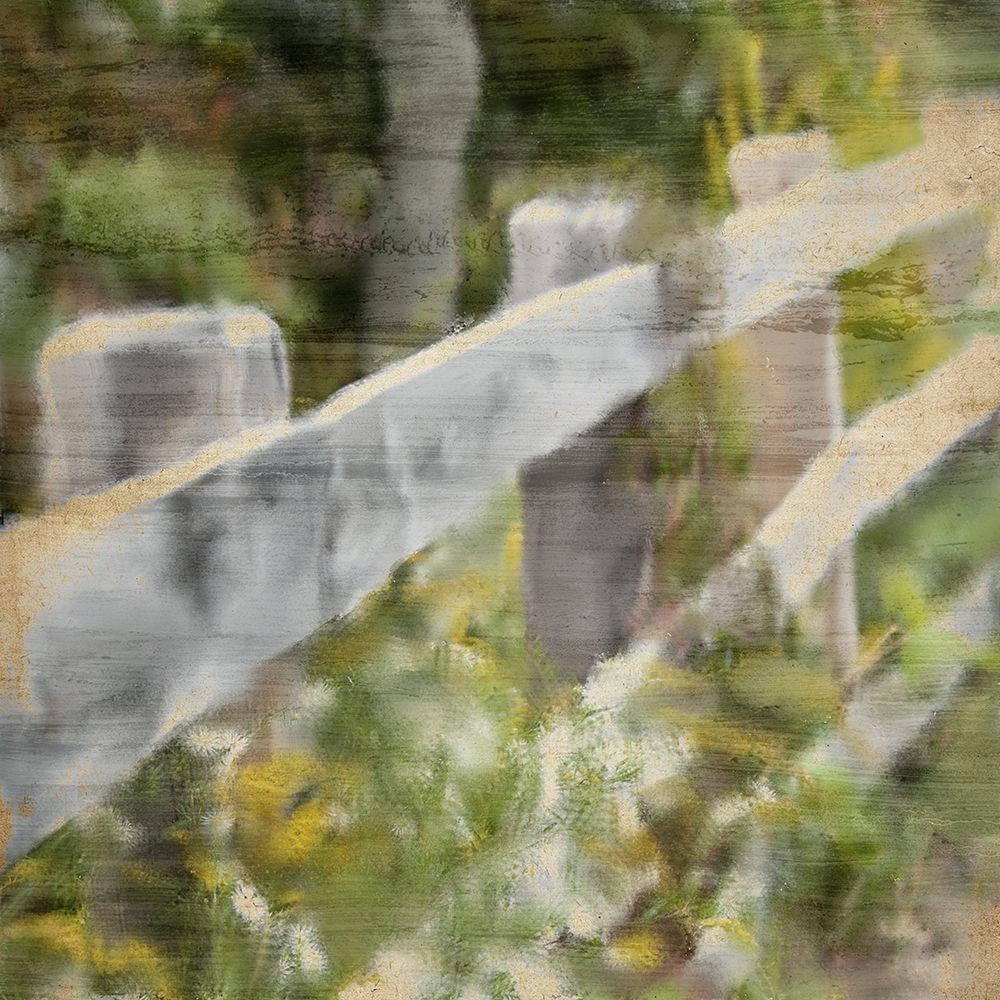 Wildflower Fence Line art print by Kimberly Allen for $57.95 CAD
