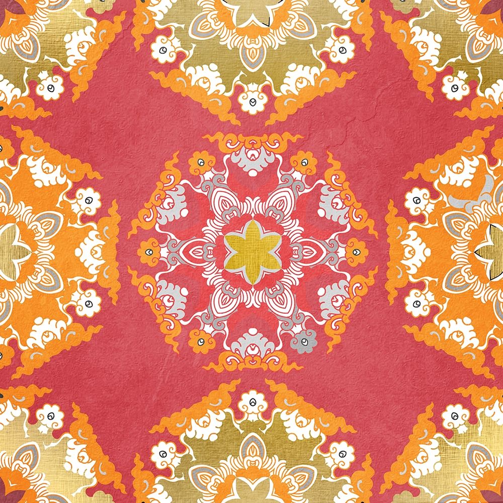 Medallion Pink 1 art print by Kimberly Allen for $57.95 CAD