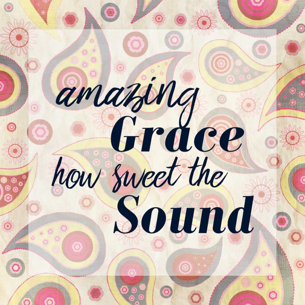 Amazing Grace Paisley art print by Kimberly Allen for $57.95 CAD