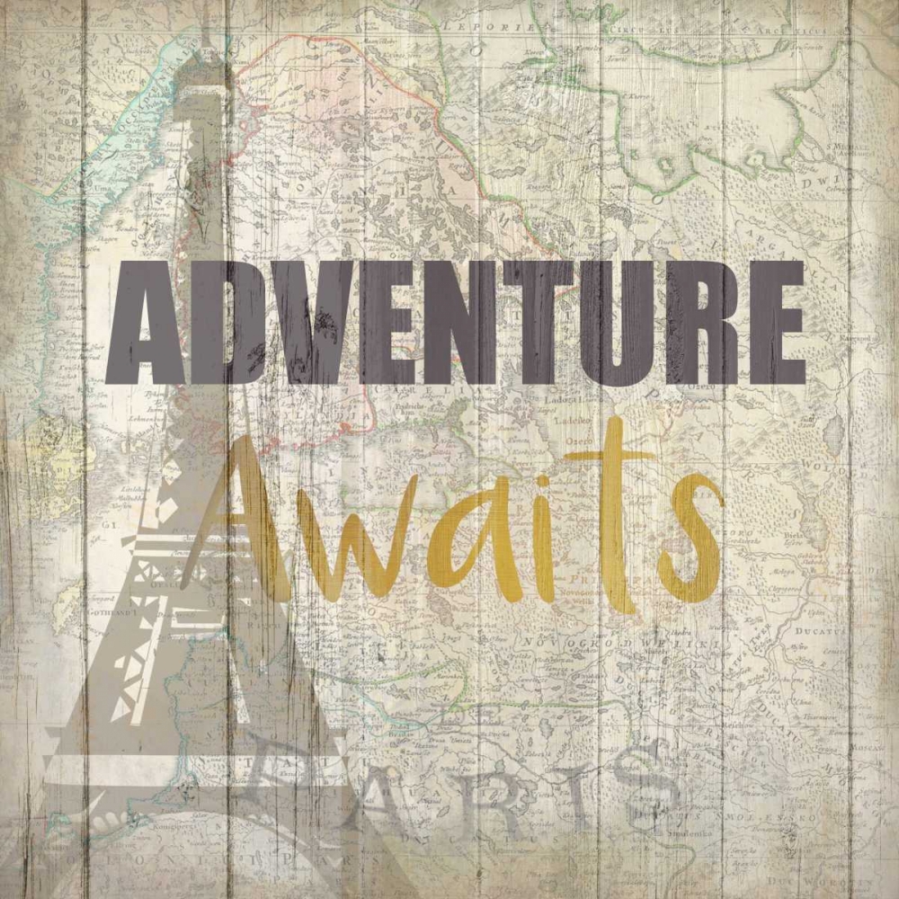 Adventure Awaits 1 art print by Kimberly Allen for $57.95 CAD