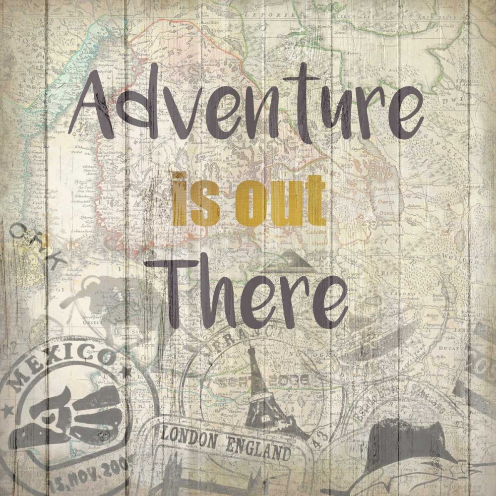 Adventure Awaits 2 art print by Kimberly Allen for $57.95 CAD