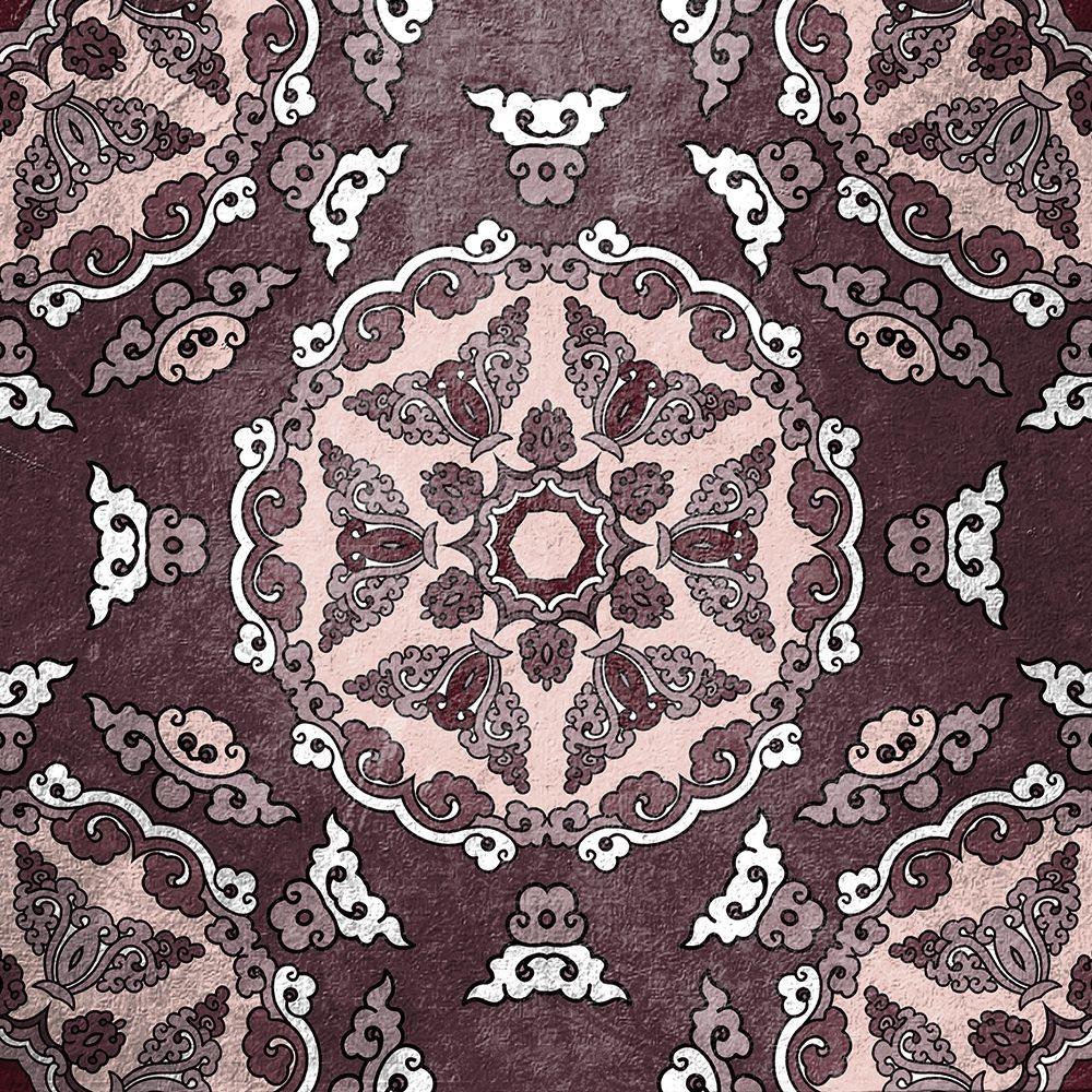 Plum Tiled 3 art print by Kimberly Allen for $57.95 CAD