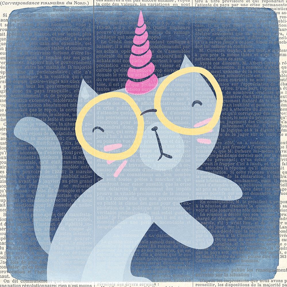 Kittyhorn 1 art print by Kimberly Allen for $57.95 CAD