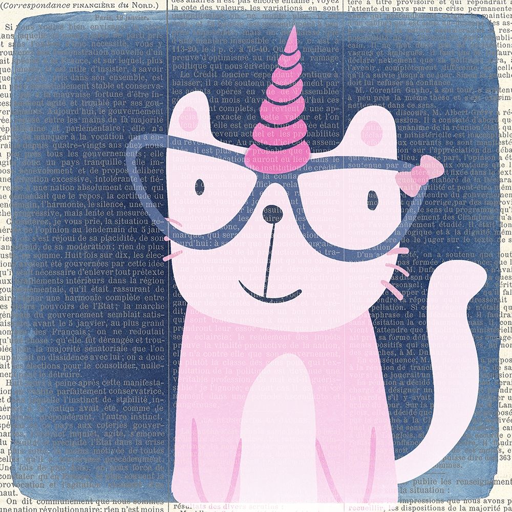 Kittyhorn 2 art print by Kimberly Allen for $57.95 CAD