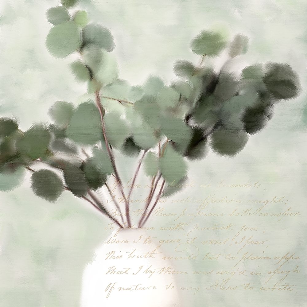 Eucalyptus 1 art print by Kimberly Allen for $57.95 CAD