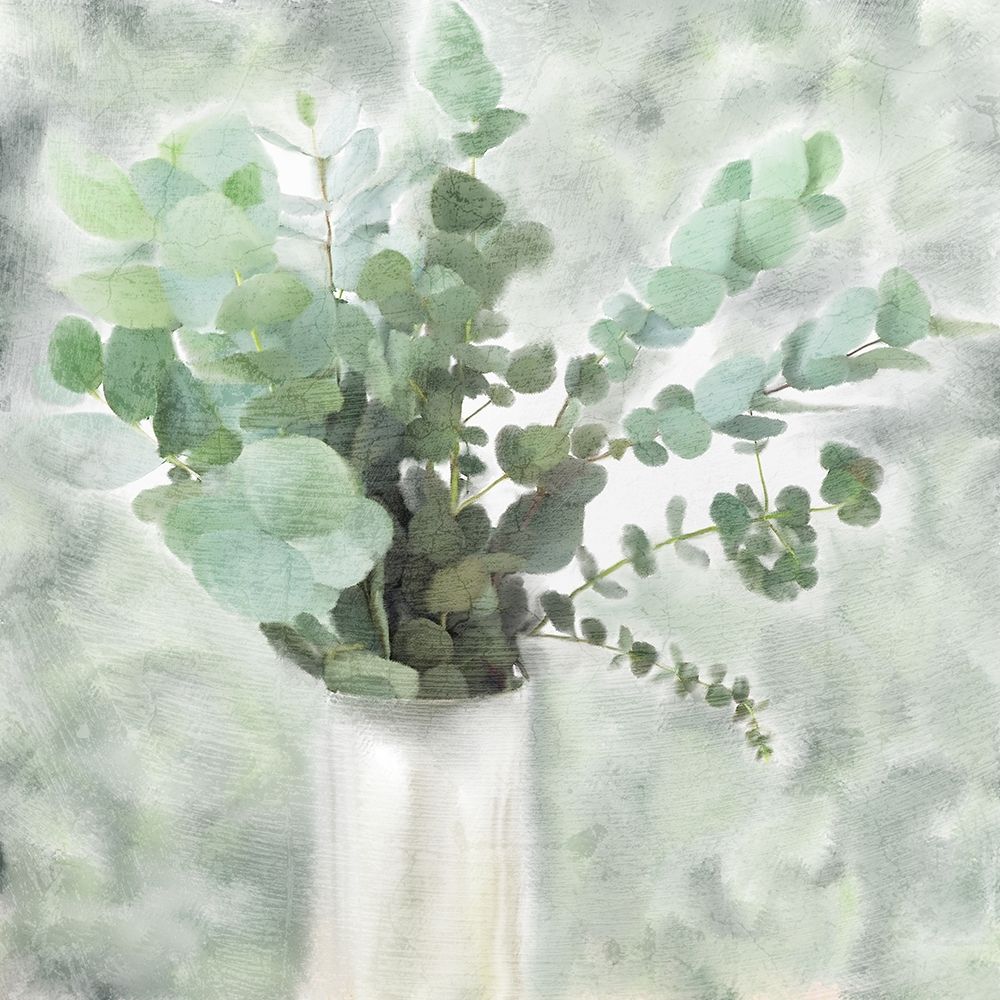 Eucalyptus Vase art print by Kimberly Allen for $57.95 CAD