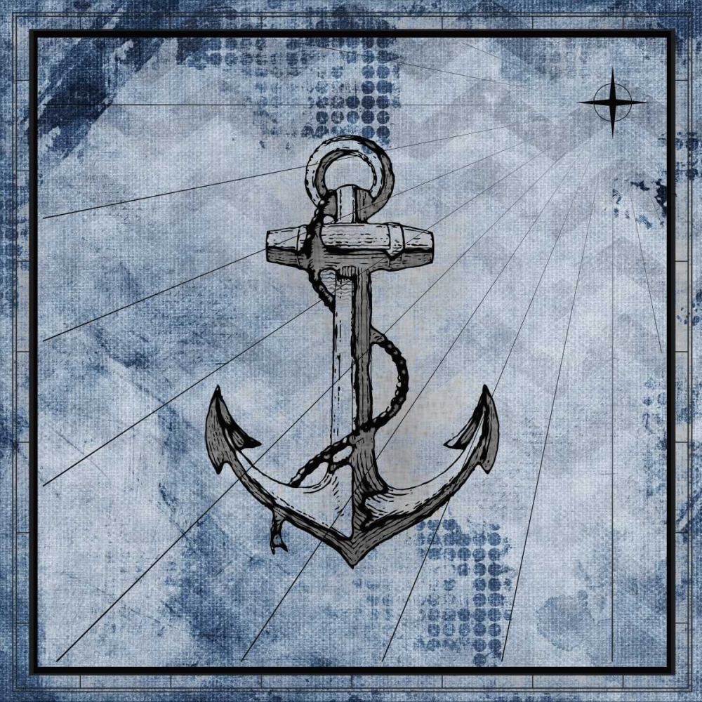 Nautical 1 art print by Kimberly Allen for $57.95 CAD