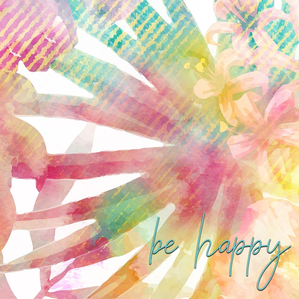 Be Happy 1 art print by Kimberly Allen for $57.95 CAD