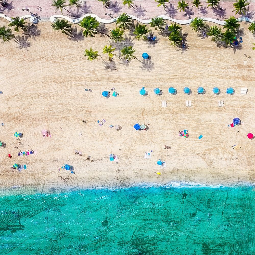 Ft Lauderdale Beach 1 art print by Kimberly Allen for $57.95 CAD