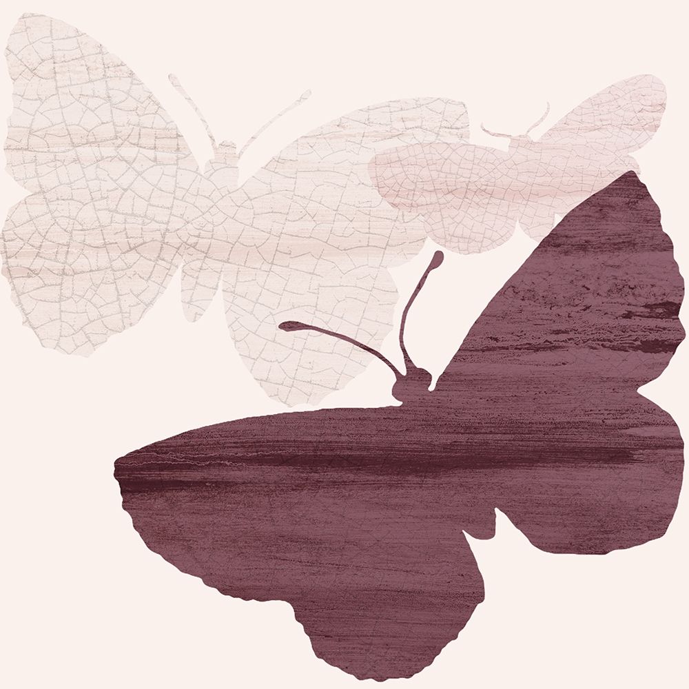Blush Butterflies 1 art print by Kimberly Allen for $57.95 CAD