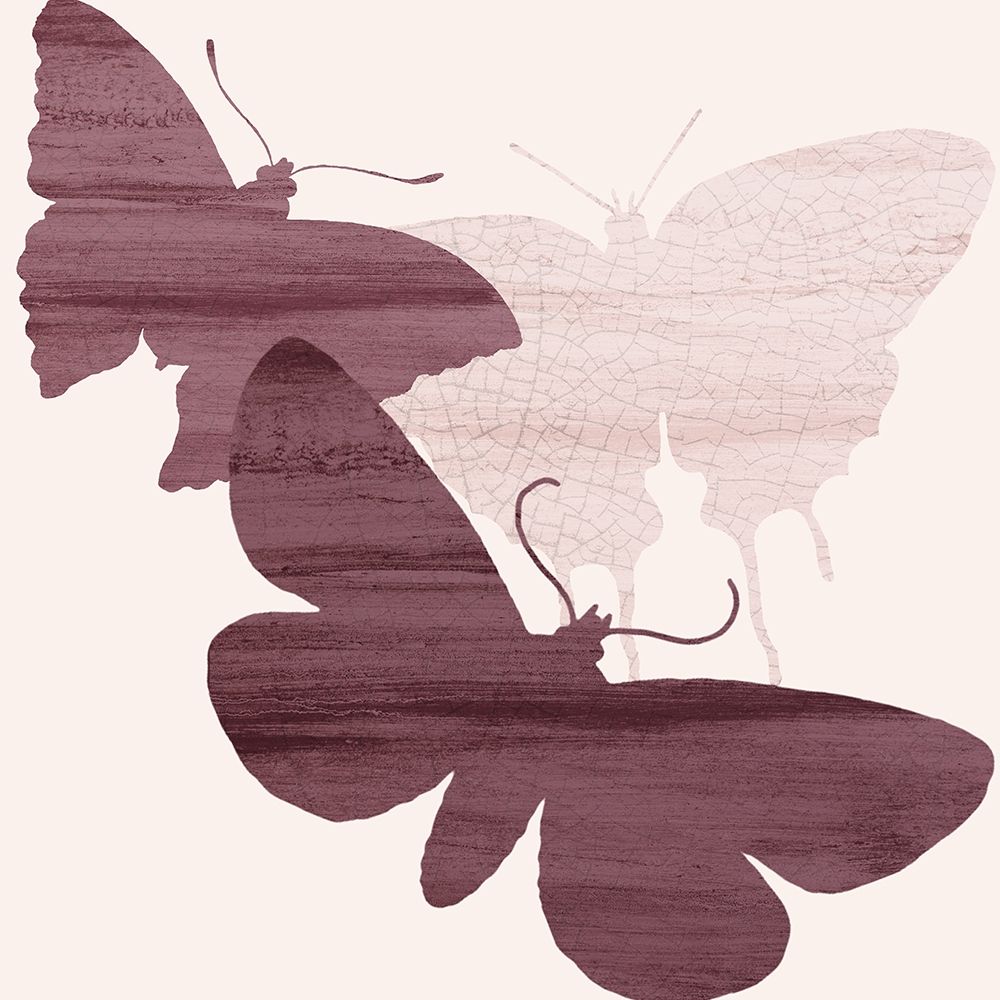 Blush Butterflies 2 art print by Kimberly Allen for $57.95 CAD