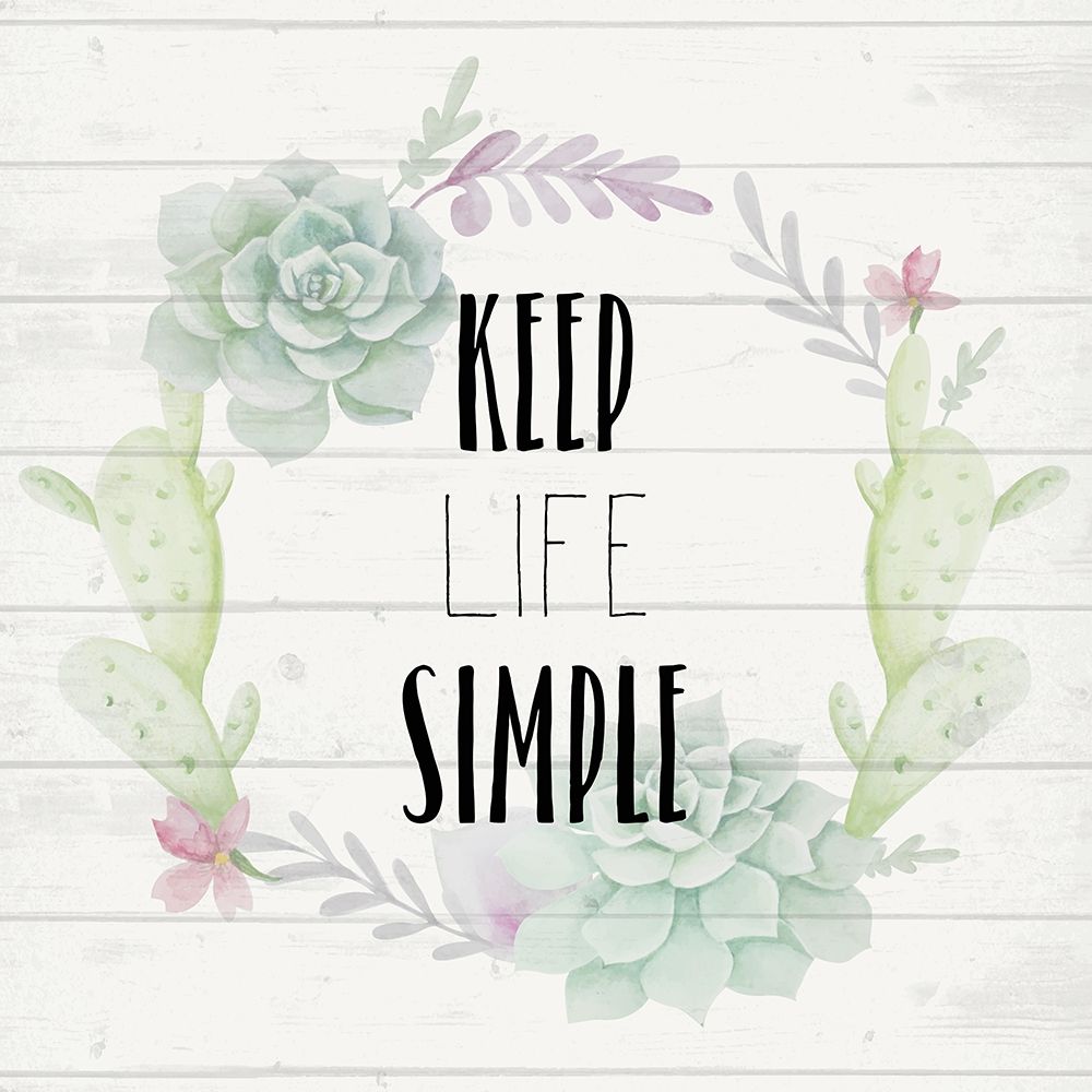 Simple Life A art print by Kimberly Allen for $57.95 CAD