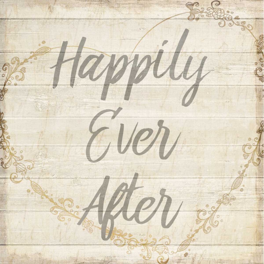 Happily Ever After Grey art print by Kimberly Allen for $57.95 CAD