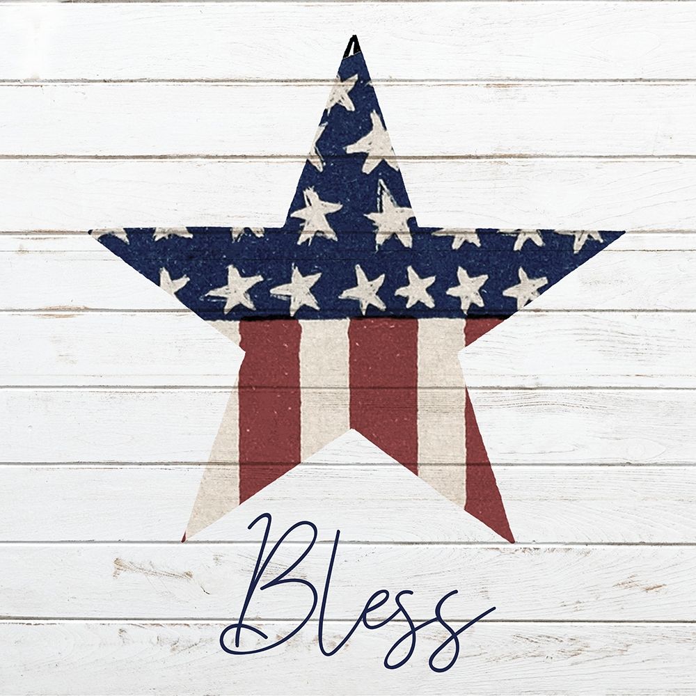 God Bless America 2 art print by Kimberly Allen for $57.95 CAD