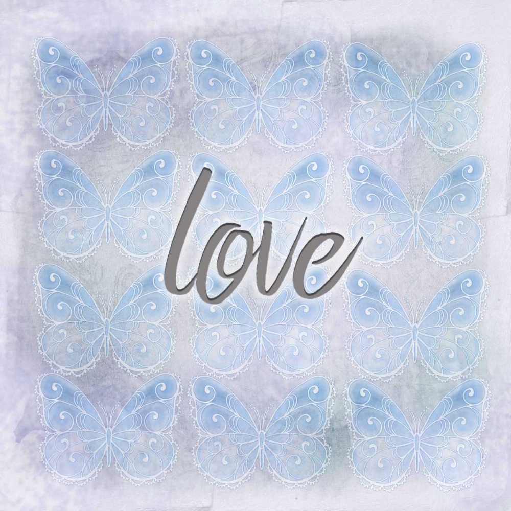 Love Butterfly art print by Kimberly Allen for $57.95 CAD