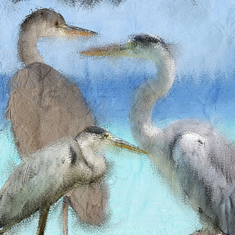 Herons art print by Kimberly Allen for $57.95 CAD