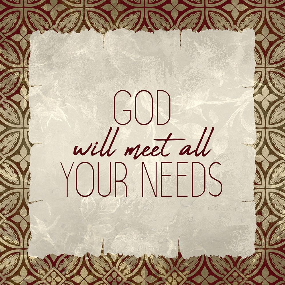 Trust God 1 art print by Kimberly Allen for $57.95 CAD