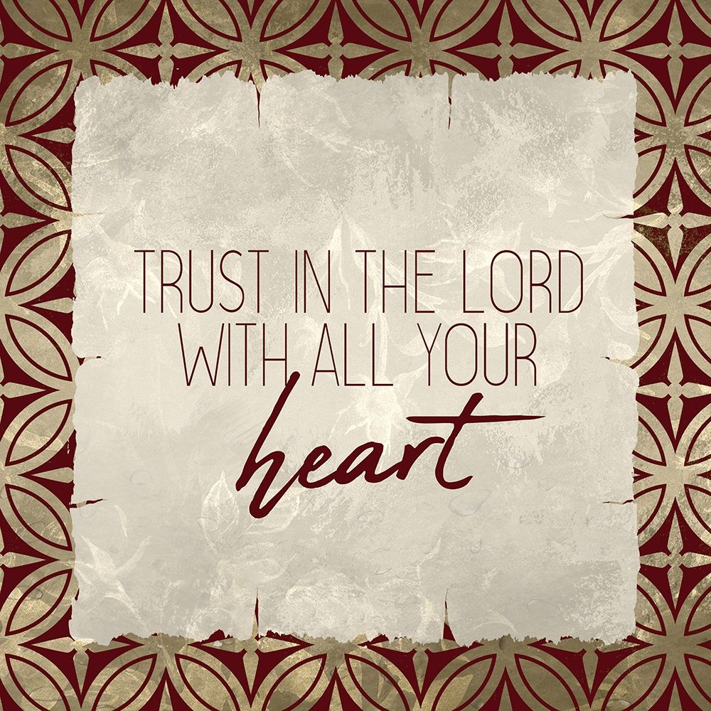Trust God 2 art print by Kimberly Allen for $57.95 CAD