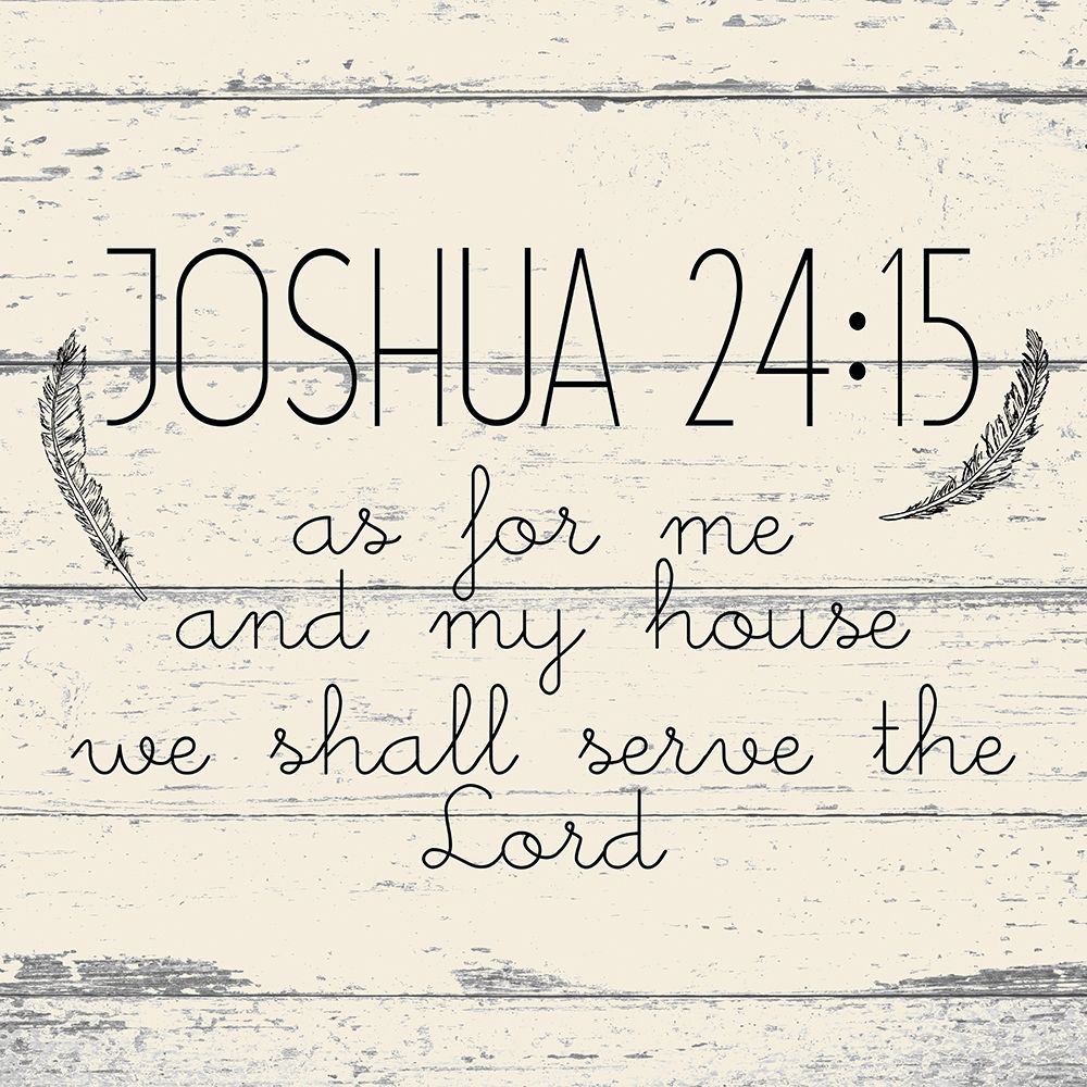 Joshua 24 15 art print by Kimberly Allen for $57.95 CAD