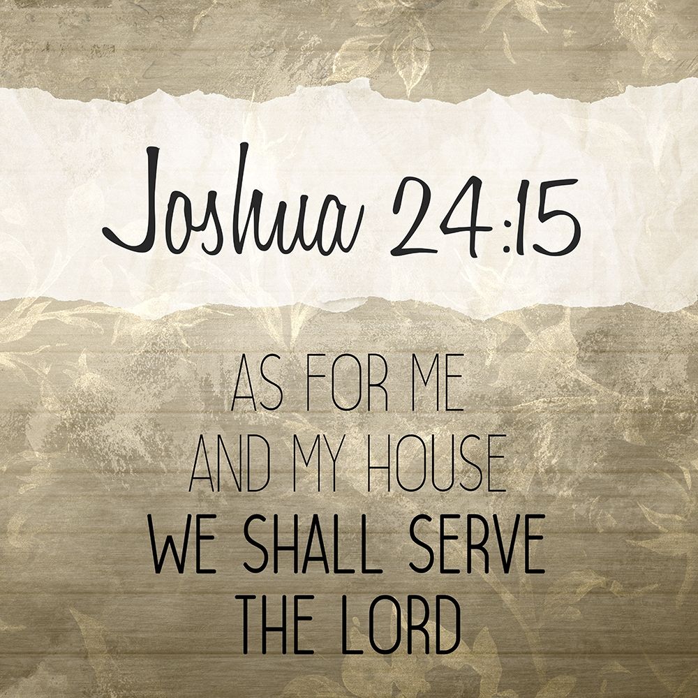 Joshua 24 15 Cream art print by Kimberly Allen for $57.95 CAD