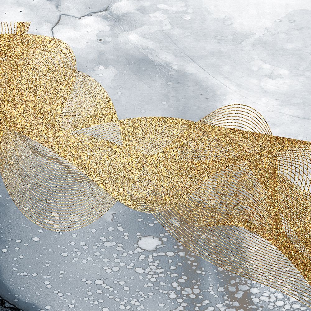 Blue Grey Gold art print by Kimberly Allen for $57.95 CAD